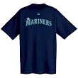 Seattle Mariners Official Wordmark Short Sleeve T-Shirt