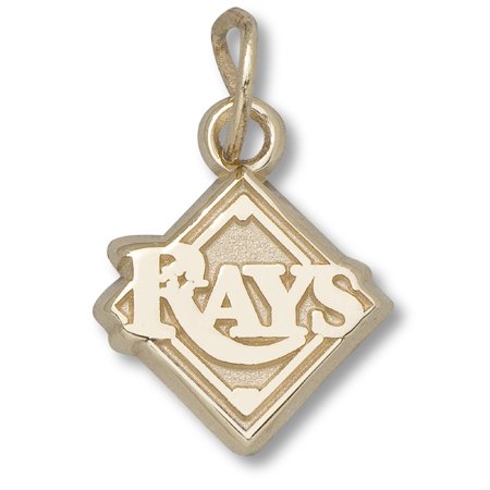 Tampa Bay Rays Pendant - 10K Gold New Logo 3/8