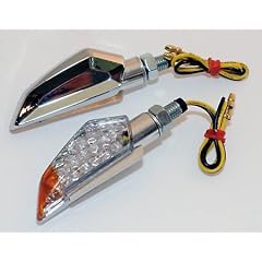 Blinker LED PALERMO, verchromt, E-gepr., Paar