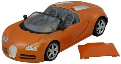 1:18 Rechargeable RC Convertible Bugatti High Speed Racing Car Toy Gift with Lights