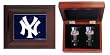 New York Yankees Collectors Gift Box w/Flared Shooters - MLB Baseball Fan Shop Sports Team Merchandise