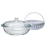 Kitchen & Housewares : Pyrex Smart Essentials 3-pc. Microwave Steamer