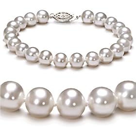 White 7-8mm A+ Freshwater Pearl Bracelet