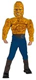 Fantastic Four The Thing Muscle Child Costume: Size 10-12