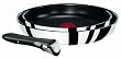 Tefal L92090 Ingenio Edelstahl Induction Pfannen-Set 22 und 26 cm mit 1 Ingenio Griff