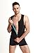 Zicac Men's Unique Advanced Custom Vest Skinny Wedding Dress Waistcoat (L,Brown)