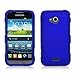 Aimo Wireless SAML300PCLP002 Rubber Essentials Slim and Durable Rubberized Case for Samsung Galaxy Victory 4G LTE L300 - Retail Packaging - Blue
