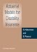 Actuarial Models for Disability Insurance