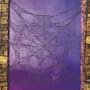 DELUXE COBWEBS - HUGE 5 FOOT PLUS - CLOTH SPIDER CREEPY CLOTH WEB - GREAT HALLOWEEN DECOR!