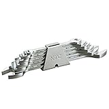 【KTC工具】 スパナセット （インチ 6本組：5/16X3/8～25/32X7/8 ） / TS206B