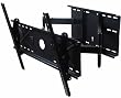 DigiTV Digital Plasma and LCD TV Articulating Arm Tilting Wall Mount. Universal Design for 34" to 56" Displays (Black)