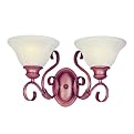 Pacific 2-Light Wall Sconce - Country Stone