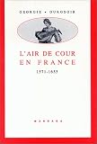 L'air de cour en France, 1571-1655