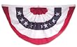 3ft x 6ft Sewn Polyester Pleated Fan - Online Stores Brand