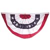 3ft x 6ft Sewn Polyester Pleated Fan - Online Stores Brand