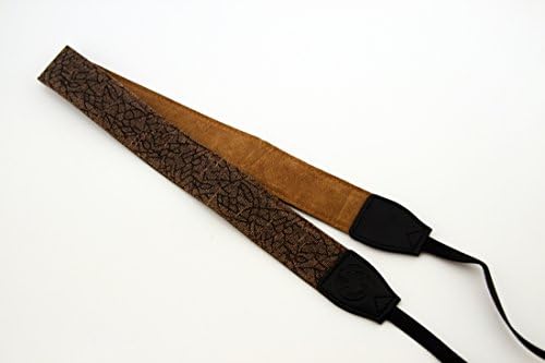 The Texture 3D printed WL1303 Dark Brown Neck Camera Strap