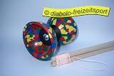 Diabolo Harlekin Medium 4-farbig(Inkl. St�be/Schnur)