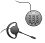Conair SW9260 Hands-Free Mini Headset- Metallic Silver