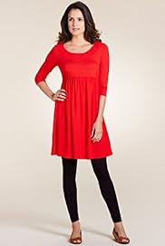 Per Una Gathered Neckline Tunic Dress