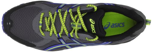 Asics Men's Gel Enduro 8 Carbon/Blue/Lime Trainer T2E0N 7442 7.5 UK