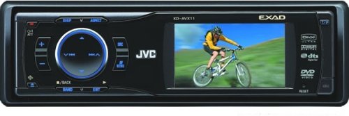 JVC KD-AVX11 DVD/CD Receiver with 2.7-Inch Monitor and iPod/Bluetooth/Satellite Ready Receiver