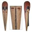 Wood mask, 'Fang Secret Society' Wood mask, 'Fang Secret Society'