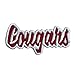 Cougars - Cardinal Red/Gray - Team Mascot - Words/Names - Iron on Applique/Embroidered Patch