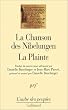 La Chanson des Nibelungen : La plainte