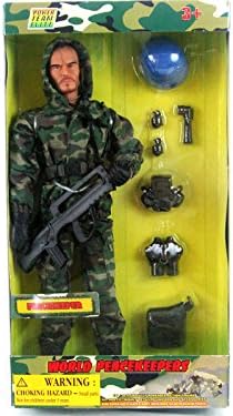 Power Team Elite World Peacekeepers Army Action Figure Military Toy