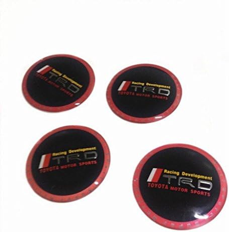 65mm TRD wheel center cover emblem sticker badge cap hub steering