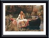 The Lady of Shalott, Art Poster by John Waterhouse