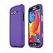 HESGI Galaxy Avant Case [Purple] Slim Grip Rubberized Hard Plastic Case for Samsung Galaxy Avant (2014)