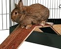 Rabbit Cage Ramp Climb In Cage Wooden Bridge Pet Toy 62122