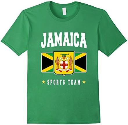 Men's JAMAICA-n T-shirt Flag Tee Pride Soccer Football Team Tshirt Small Grass