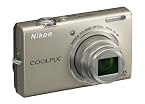Nikon COOLPIX S6200 Point & Shoot Camera with 16MP, 10x Optical Zoom and 2.7 inch Screen (Silver)