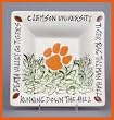 Clemson University Square Dish Bowl -Tigers - NCAA Merchandise