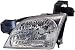 HEADLIGHT chevy chevrolet VENTURE 97-05 oldsmobile SILHOUETTE van 97-04 pontiac MONTANA 99-05 TRANS SPORT 97-98 light lamp lh
