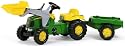 John Deere Tractor & Front Loader & Trailer