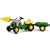 John Deere Tractor & Front Loader & Trailer