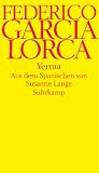  Federico Garcia Lorca Yerma. 