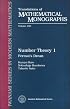 Number Theory 1: Fermat's Dream (Translations of Mathematical Monographs)