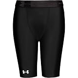 Under Armour Long Compression Short w/Cup Pocket Kids