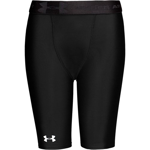 Under Armour Long Compression Short w/Cup Pocket Kids Girls Shorts
