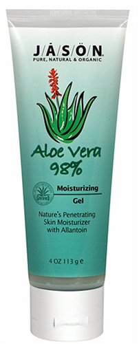 Jason Aloe Vera 98% Gel Tube, 4-Ounce Tubes (Pack of 6) by Jason Natural Cosmetics