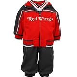 Reebok Detroit Red Wings Newborn 3-Piece Gift Set