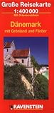 Denmark: International Road Maps with Separate Index 1:400 000