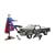 Superman Truck Lifting Superman Set