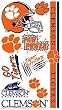 Clemson Tigers Temporary Tattoos - SET OF 6 - Sports Merchandise
