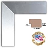 IMAGE OF 18x36 / 18 x 36 Stainless Steel Picture Frame - NEW .. 2.5'' wide Complete