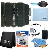 Sigma 24-70mm f/2.8 IF EX DG HSM AF Standard Zoom Lens for Canon Digital SLR Cameras With Cleaning Kit, Flash Bracket, Micro Fiber Cleaning Cloth, Card Wallet, Hoya UV Filter!, Lens Cap Cleaner and more!